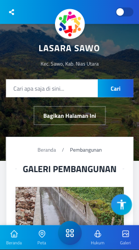 Screenshot fitur 9 Tema Seruit OpenSID